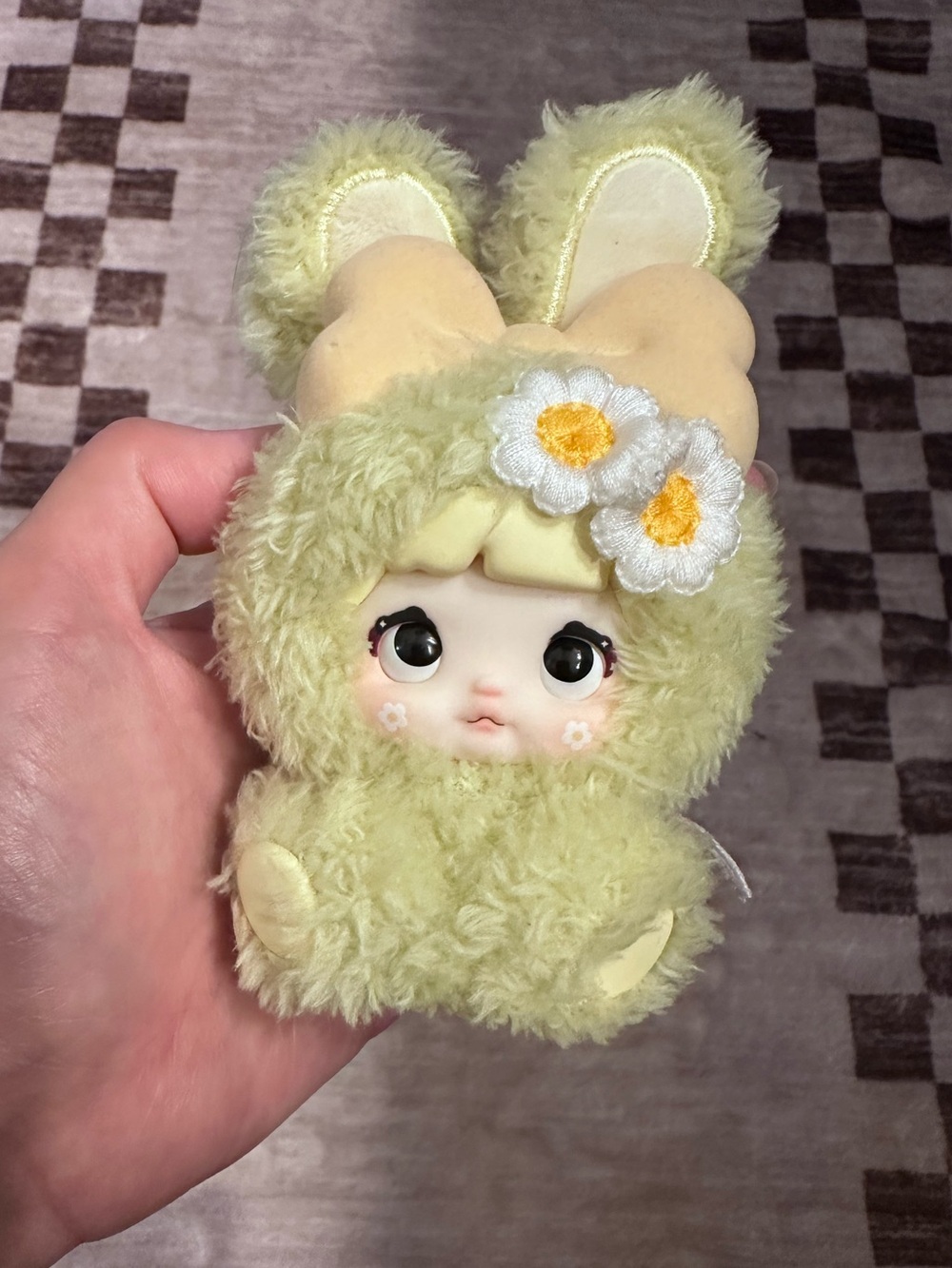 Top Toy Nommi Baby Sweetheart Bunny Plush Series Blind Box Figure change eyes